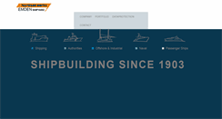Desktop Screenshot of nordseewerke.com